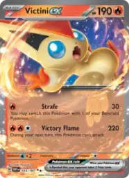 Reference image of Victini ex, Obsidian Flames