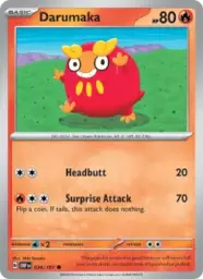 Reference image of Darumaka, Obsidian Flames