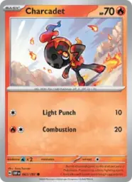 Reference image of Charcadet, Obsidian Flames