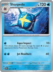 Reference image of Sharpedo, Obsidian Flames