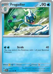 Reference image of Frogadier, Obsidian Flames