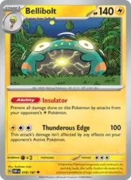 Reference image of Bellibolt, Obsidian Flames