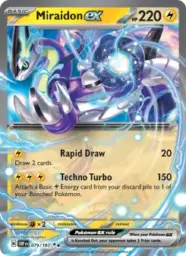 Reference image of Miraidon ex, Obsidian Flames