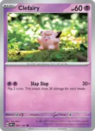 Reference image of Clefairy, Obsidian Flames