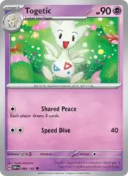 Reference image of Togetic, Obsidian Flames