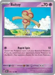 Reference image of Baltoy, Obsidian Flames