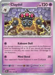 Reference image of Claydol, Obsidian Flames