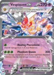 Reference image of Vespiquen ex, Obsidian Flames
