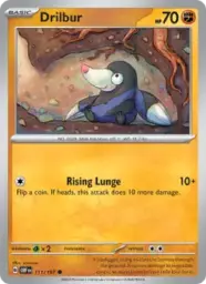 Reference image of Drilbur, Obsidian Flames