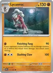 Reference image of Lycanroc, Obsidian Flames
