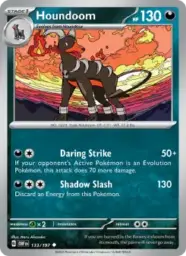 Reference image of Houndoom, Obsidian Flames