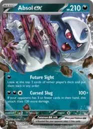Reference image of Absol ex, Obsidian Flames