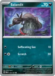 Reference image of Salandit, Obsidian Flames