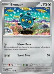 Reference image of Bronzor, Obsidian Flames