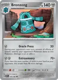 Reference image of Bronzong, Obsidian Flames