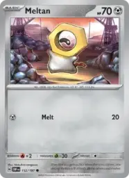 Reference image of Meltan, Obsidian Flames