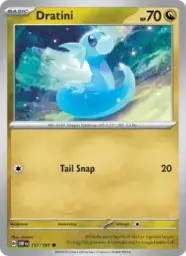 Reference image of Dratini, Obsidian Flames