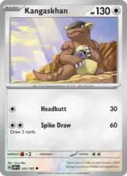 Reference image of Kangaskhan, Obsidian Flames