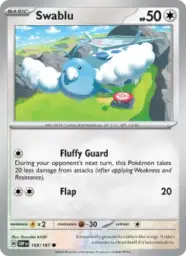 Reference image of Swablu, Obsidian Flames