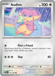 Reference image of Audino, Obsidian Flames
