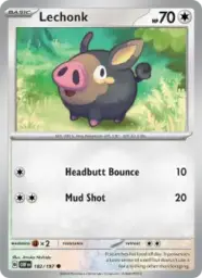 Reference image of Lechonk, Obsidian Flames