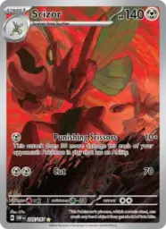 Reference image of Scizor, Obsidian Flames