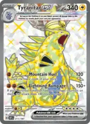 Reference image of Tyranitar ex, Obsidian Flames