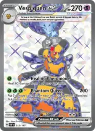 Reference image of Vespiquen ex, Obsidian Flames