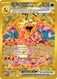 Reference image of Charizard ex, Obsidian Flames
