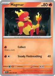 Reference image of Magmar, Paldean Fates