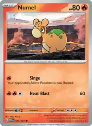 Reference image of Numel, Paldean Fates
