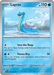 Reference image of Lapras, Paldean Fates