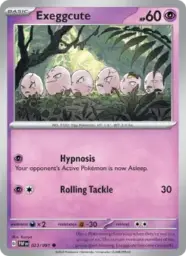 Reference image of Exeggcute, Paldean Fates