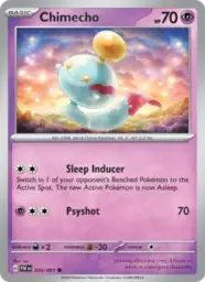 Reference image of Chimecho, Paldean Fates