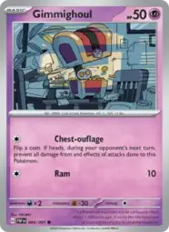 Reference image of Gimmighoul, Paldean Fates