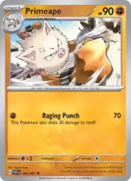 Reference image of Primeape, Paldean Fates