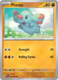 Reference image of Phanpy, Paldean Fates