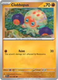 Reference image of Clobbopus, Paldean Fates