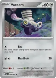 Reference image of Varoom, Paldean Fates