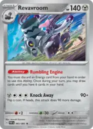 Reference image of Revavroom, Paldean Fates