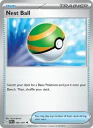 Reference image of Nest Ball, Paldean Fates