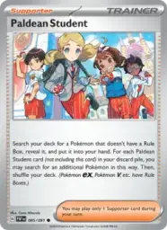 Reference image of Paldean Student, Paldean Fates