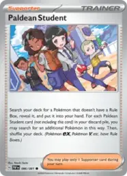 Reference image of Paldean Student, Paldean Fates