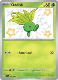 Reference image of Oddish, Paldean Fates