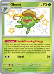 Reference image of Gloom, Paldean Fates