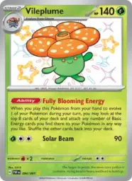 Reference image of Vileplume, Paldean Fates