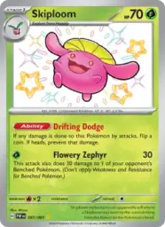 Reference image of Skiploom, Paldean Fates