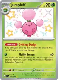 Reference image of Jumpluff, Paldean Fates