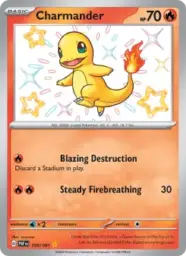 Reference image of Charmander, Paldean Fates