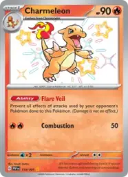 Reference image of Charmeleon, Paldean Fates
